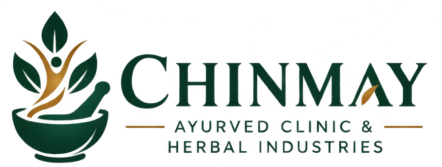 Chinmay Ayurved Clinic & Herbal Industries official logo